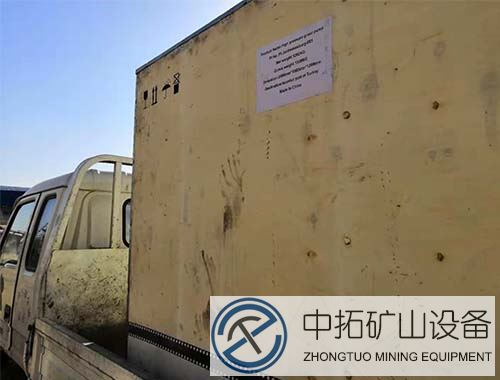陕西中拓矿山高压注浆泵货发土耳其、伊斯坦布尔